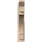 Ekena Millwork Merced Slat Smooth Outlooker, Douglas Fir, 5 1/2"W x 30"D x 30"H OUT06X30X30MRC06SDF - alternate 2
